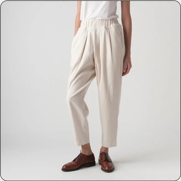 Black Crane Carpenter Pants - Cream - XS NWOT - Picture 4 of 10